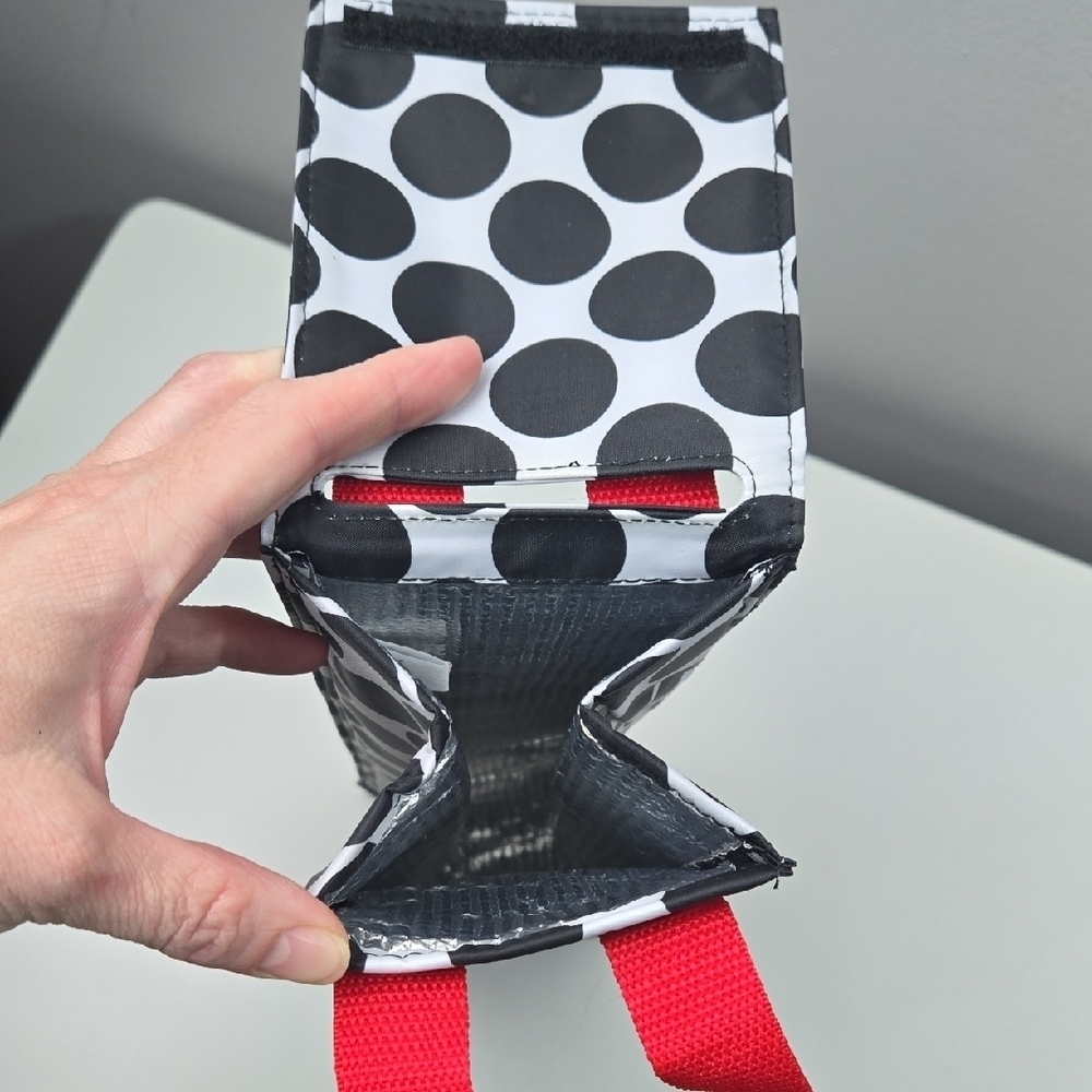 Thirty-One Black and White Polka Dot Hanging Organizer - Picture 4 of 4